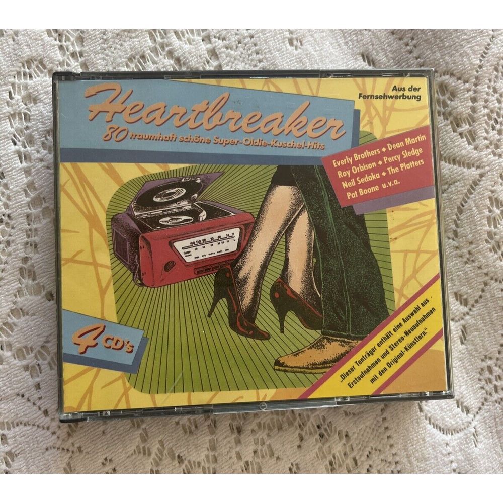 Various Artists - Heartbreaker - 80‎ Traumhaft Schöne Super-Oldie-Kuschel-Hits